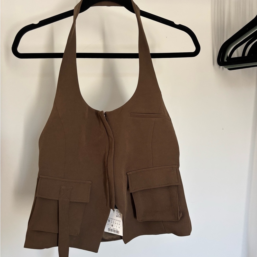 Green Halter Top - Women
